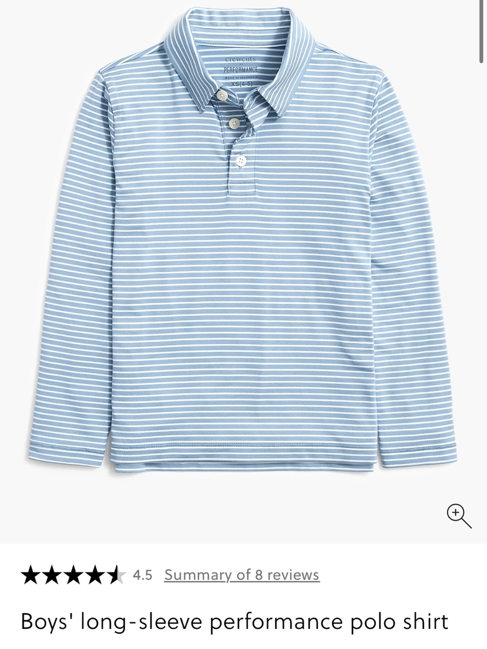 Long-Sleeve performance Polo